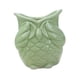 thumbnail image 4 of Maceta con forma de búho, bonita maceta de cerámica decorativa, maceta de búho para Sin mirada verde, 4 of 9