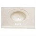thumbnail image 2 of IMPERIAL MARBLE CORP VS3119W 31x19 White Marb Van Top, 2 of 2