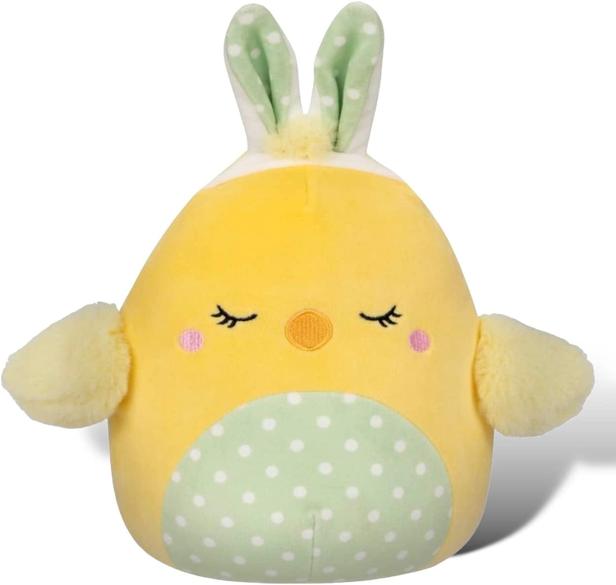 Squishmallows 2023 Easter Squad E 8 Aimee The Chick With Bunny Ears Plush Toy Doll 5624