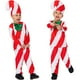 thumbnail image 2 of Disfraz de bastón de caramelo para niños, caja de regalo, traje de cosplay navideño para niños, conjunto completo con pantalones y sombrero, 2 of 7