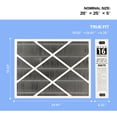 thumbnail image 3 of For Lennox X6675  Replacement furnace filter 20x25x5 Merv 16 Compatible with Lennox & Honeywell HVAC System Furnace Pleated Air Filters (8 pack), 3 of 7
