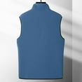 thumbnail image 5 of fvwitlyh Vest For Men Men's Loose Fit Washed Insulated Rib Collar Vest, 5 of 5
