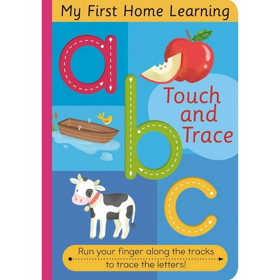 My First Home Learning Touch and Trace ABC, (Board Book)