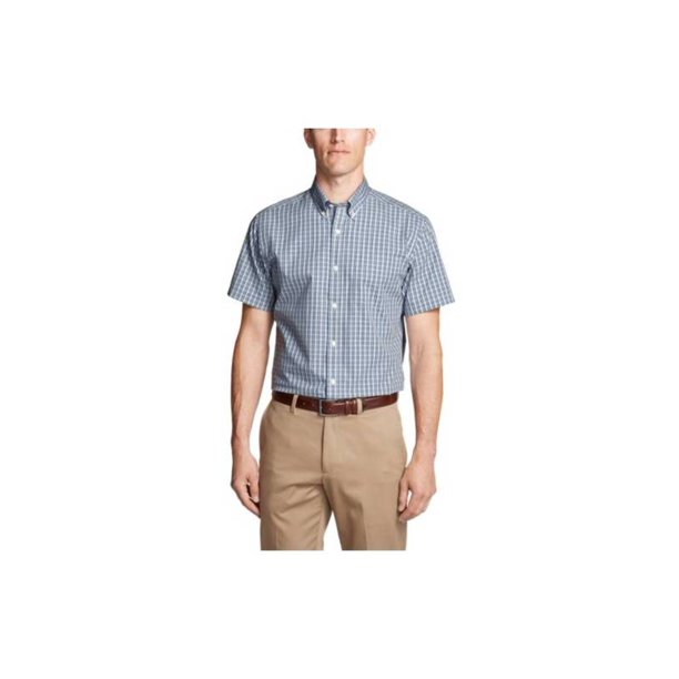 Eddie Bauer Eddie Bauer Men's WrinkleFree Relaxed Fit ShortSleeve