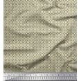 thumbnail image 1 of Soimoi Velvet Fabric Geometric Small Printed Craft Fabric by The Yard 58 Inch Wide, 1 of 3