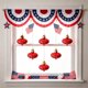 thumbnail image 4 of 6pcs Onions Shaped Hanging Ornaments Red White Blue Baubles Set For Independence Day 4th Of July Christmas Tree Holiday Party Home Decorative Supplies, 4 of 6