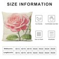 thumbnail image 5 of COMIO  Throw Pillow Covers Home Decor Vintage Rose Flower Butterfly Pillow Cases Decorative Outdoor Cushion Couch Sofa Pillowcases, 5 of 5
