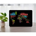 thumbnail image 1 of KSK KAISHEK Hard Case Shell Cover Only Compatible MacBook Pro 16" 2023/2022/2021 A2780/A2485, World Map 52, 1 of 5