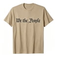 thumbnail image 5 of We The People T Shirt for Men Summer Short Sleeve Crewneck Loose 4th of July Shirts Patriotic T-Shirts, 5 of 5