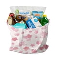 thumbnail image 3 of Watercolor Flower Foldable Grocery Bag - Eco-Friendly & Spacious Tote for Daily Use, 3 of 6