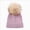 Boys' and Girls' Winter Hats A38-Light Purple, variant on 3-8 Years Girls Winter Hat Kids Winter Hat Winter Knit Beanie with Pom Pom and Earflaps Warm Fleece Lined