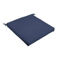Sorra Home Dark Blue Indoor/Outdoor Cushion, Bristol