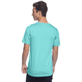 thumbnail image 2 of JERZEES Men's Ring-Spun T-Shirt, 50/50 Cotton/Polyester, Men's Short Sleeve, Pre-Shrunk, Scuba Blue, S, 2 of 5