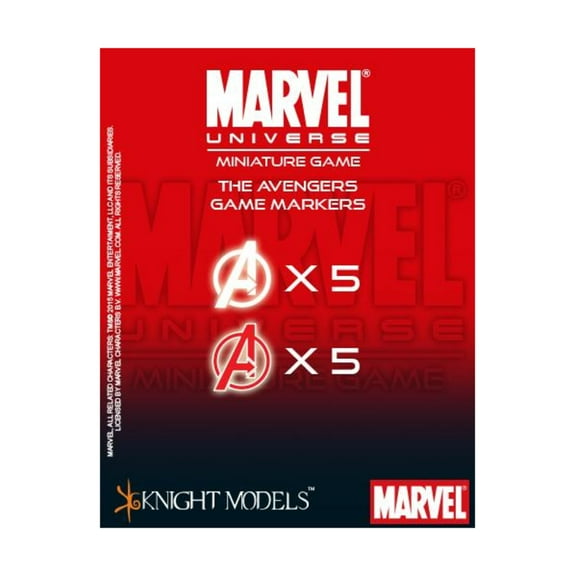 Knight Models Game Markers - The Avengers New