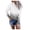 Light Gray, variant on Fesfesfes Women Hooded Plus Size Tie-Dye Printed Gradient Pullover Long Sleeve Sweatshirt Top Sale or Clearance