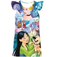 thumbnail image 1 of 2023 año nuevo estilo moda novedosa lindo vestido de princesa negro pura mujer dibujos animados 3D estampado Mini rodilla kirt con pétalos con volantes Dress5T Gao Jinjia LED, 1 of 2