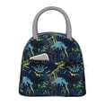 thumbnail image 1 of Balery Cartoon Dinosaur Bolsa de Almuerzo para Mujeres, Caja de Almuerzo, Bolsa de Almuerzo Pequeña Impermeable, Tote de Almuerzo Reutilizable con Gran Capacidad, 1 of 6