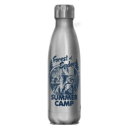 

Star Wars Forest of Endor Summer Camp Stainless Steel Water Bottle Stainless Steel 17 oz.