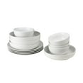 thumbnail image 2 of Euro Ceramica  White Essential 12 Piece Dinnerware Set, 2 of 5