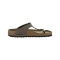 thumbnail image 2 of Birkenstock Womens Gizeh BS Leather Flip-Flop Thong Sandals, 2 of 3