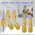 thumbnail image 3 of R410A Mini Split Adapter Kit, Swivel Adapters, para System Air Conditioner HVAC, 3 of 7