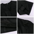 Black Unisex Matte Graduation Gown for High School, Choir Robes for
