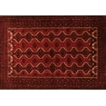 thumbnail image 1 of Ahgly Company Indoor Rectangle Persian Orange Traditional Area Rugs, 5' x 7', 1 of 1