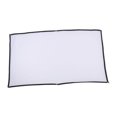 thumbnail image 4 of Staiysm 100in Outdoor Movie Screen, Outdoor, Wall Mount, 100 in, Projector Screen, with 6 Hooks & Storage Bag, White, , (New), , 1 Count, 4 of 14