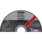 PFERD 4 1/2 in (OD) x 0.045 in (T) 27 AO Cut-Off Wheel 46 (Medium) 7/8 in Arbor 419-63162