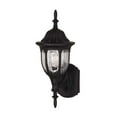 thumbnail image 2 of Trade Winds Henry 1-Light Outdoor Wall Lantern in Black, 2 of 2