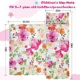 thumbnail image 5 of Pioneer Flower Floral Print Pattern Toddler Nap Mats for Kids Preschool,Sleeping Mat Bag or Kids,Toddler Sleeping Bag,Toddler Nap Mat or Daycare, 5 of 6