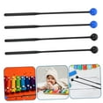 thumbnail image 4 of LOLIPPYY 2 Pairs Assorted Color Plastic Rubber Drumsticks for Xylophone and Marimba Musical Instruments, 4 of 8