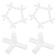 thumbnail image 2 of 24Pcs Pipe Adapter Tent Pole Connecting Adapter Tent Pole Fitting Four-way Connector Tent Supply, 2 of 9
