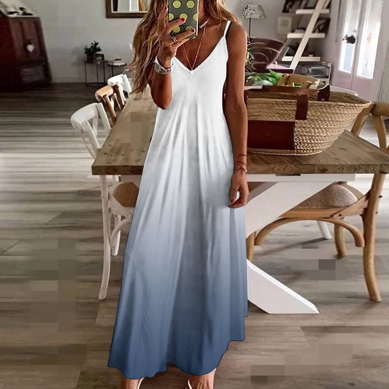 strapless open back dress Ocean Blue Mermaid Tulle Ruffle Prom Dress Long With Beadings main image 0