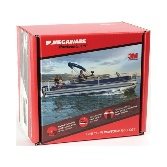 Megaware 30240 PontoonGuard - Black, 40'