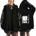 thumbnail image 4 of Sudadera con cremallera estampada de Naruto Hinata para hombres y mujeres, Sudadera con capucha informal, chaqueta superior de algodón, novedad de primavera y otoño de 2023, 4 of 4