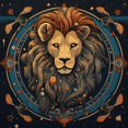 thumbnail image 1 of Leo's Regal Presence - DIY Diamond Painting, 1 of 6