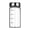 A, variant on Ybomd,Glass Seasoning Jars with Volume Markings & Stainless Shaker Lids – Multi-Functional Storage Bottles for Pepper, BBQ Rub, Herbs, and Spices
