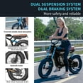 "Freego F3 Pro Max EBike, 2000W Dual Motor, 48V/55Ah Battery, 20""x4.0