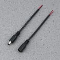 thumbnail image 2 of 10 PCS 5.5x2.1mm Female Power Connector Plug Cable Jack Adapter for CCTV Camera (Black), 2 of 5