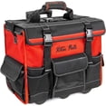 thumbnail image 5 of XtremepowerUS 18" Rolling Tool Bag with Wheels, 600D Water-Resistant Tool Tote with 19 Pockets & Telescoping Handle, Black/Red, 5 of 7