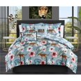 thumbnail image 1 of Chic Home BCS16614-US 5 Piece Marinka Reversible Comforter Set, Multicolor - Queen Size, 1 of 1