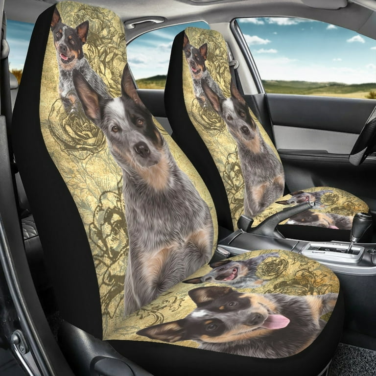 Blue Heeler Car Seat Covers (Set of 2) Blue Heeler Car Seat Covers (Set of 2)