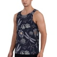thumbnail image 2 of Salouo Wildflowers And Dragonflies for Men's Tank Tops,Sleeveless Muscle Shirts for Men Quick Dry Workout Tank Top Gym Muscle Tee Fitness Bodybuilding Sleeveless T Shirt-XX-Large, 2 of 7