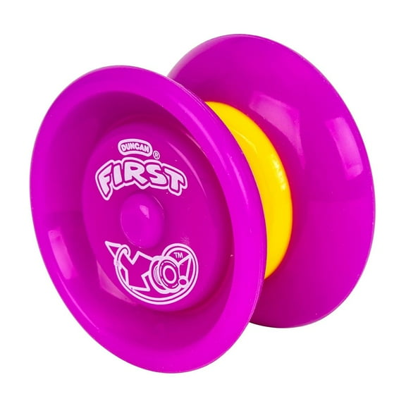 Duncan First Yo Yo-Yo - Soft Silicone Body Responsive- Beginner YoYo (Purple)