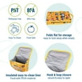 thumbnail image 3 of Wildkin Kids Soft Sided Cooler Lunch Bag (Under Construction Yellow), 3 of 7