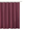 thumbnail image 5 of VCNY Home Heavyweight 6 Gauge Burgundy Solid Color PEVA Shower Liner, 72" x 72", 5 of 5