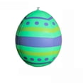 thumbnail image 2 of 14 Inch Easter Inflatable Eggs Outdoor Decorations Easter Yard Decorations Yard Lawn Garden Decor Light Green, 2 of 5