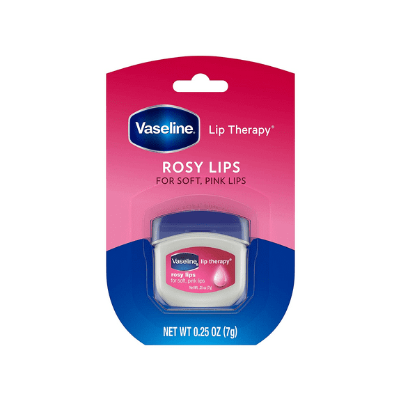 Vaseline Lip Therapy Rosy Lips Flavor Dry Chapped Lips 0.25 Oz