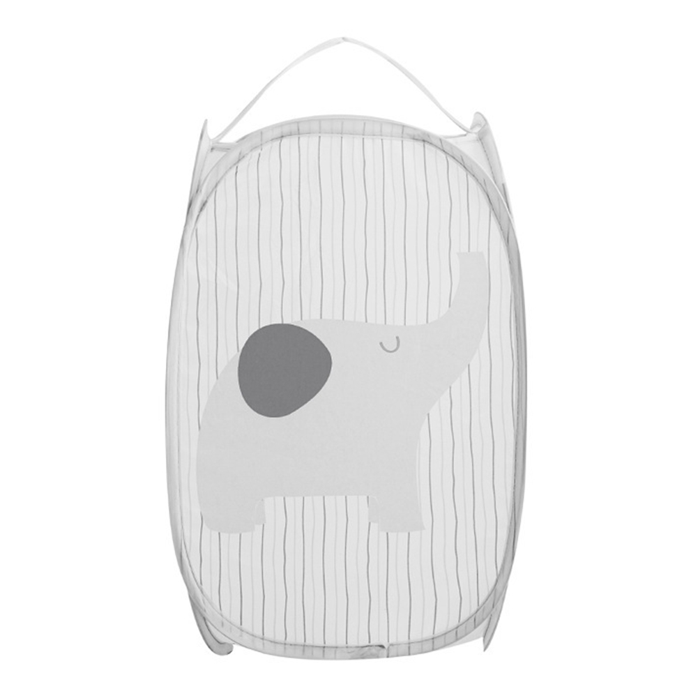 Collapsible PopUp Laundry Basket Portable Mesh Baby Dirty Laundry